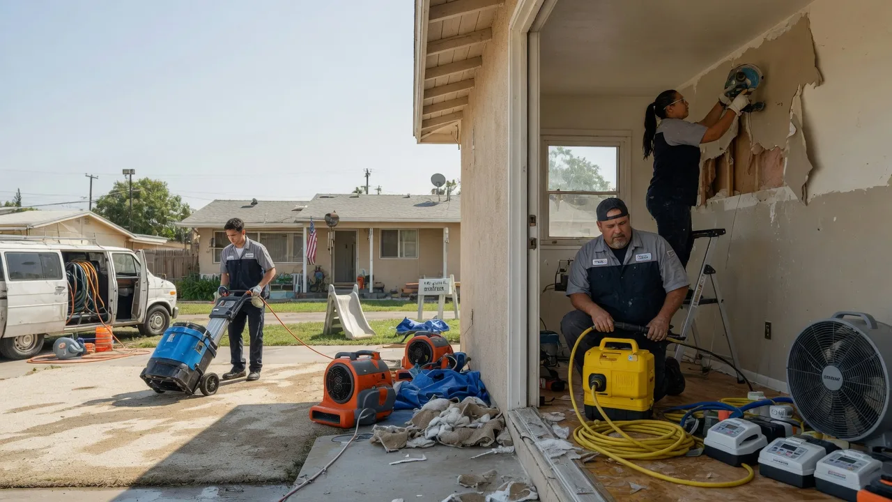 Water Damage Restoration in West, TX near me